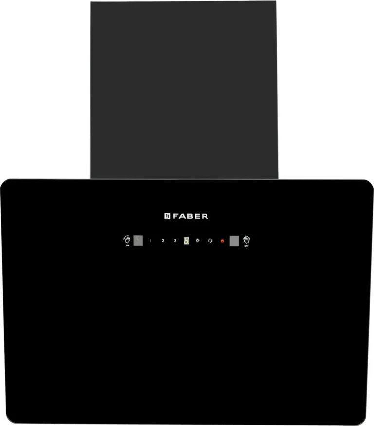 Faber Mojito 60 cm filterless chimney black glass