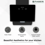 Faber Mojito filterless chimney airflow